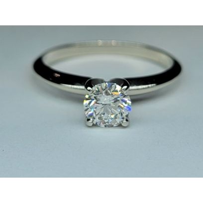 Timeless Solitaire Round Diamond Engagement Ring